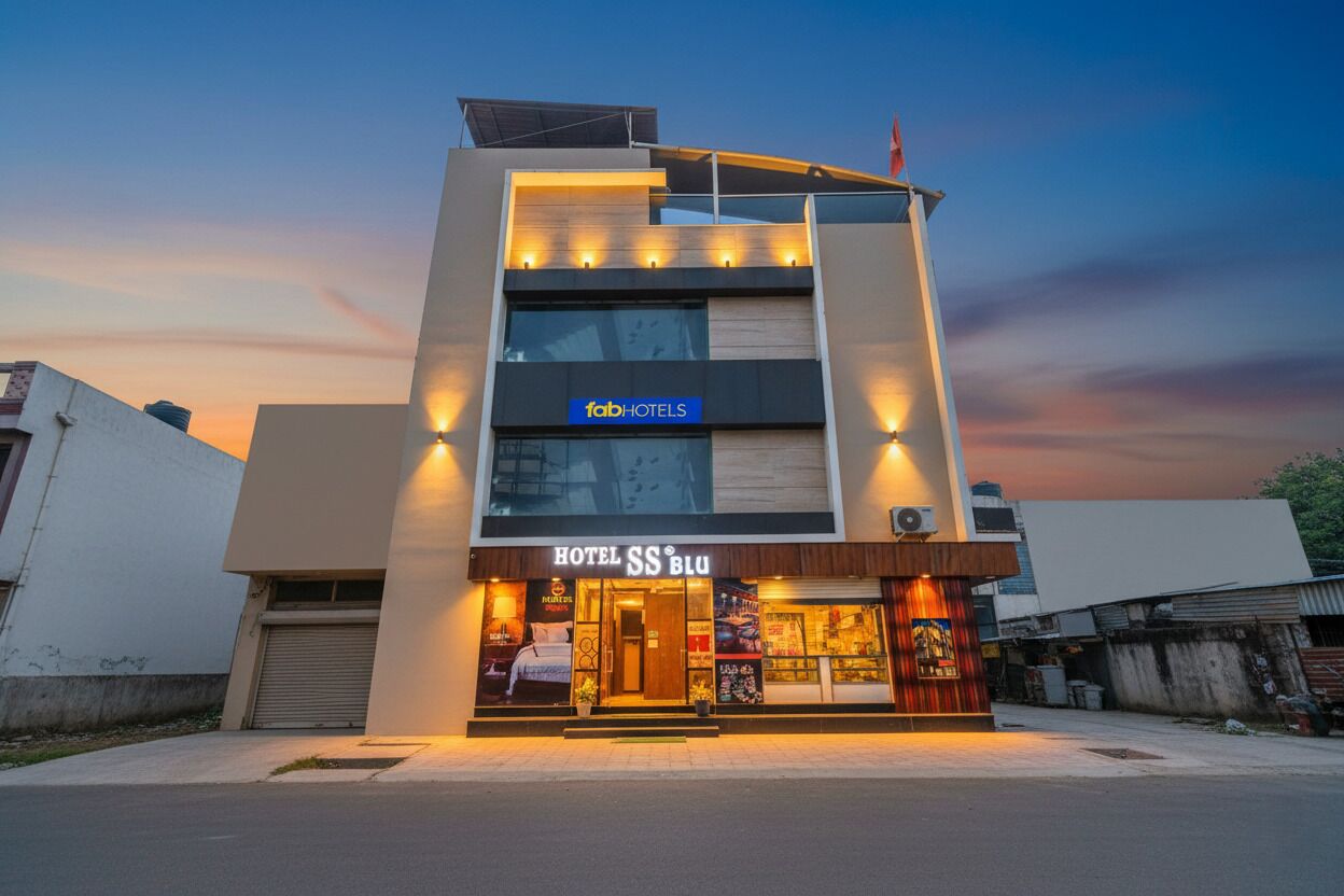 Voorkant van accommodatie