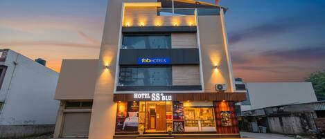 Voorkant van accommodatie