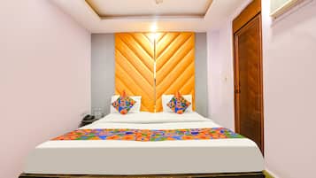 Egyptiske bomuldslagner, premium-sengetøj, pengeskab på værelset