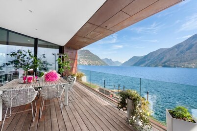 Maison Sur l'Eau, Paradiso (Lugano), Switzerland