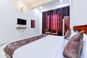 埃及棉床單、高級寢具、客房內保險箱、免費無線上網