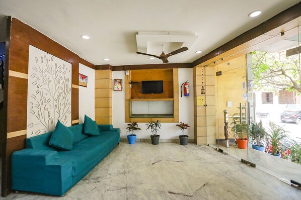 บริเวณนั่งเล่นที่ล็อบบี้