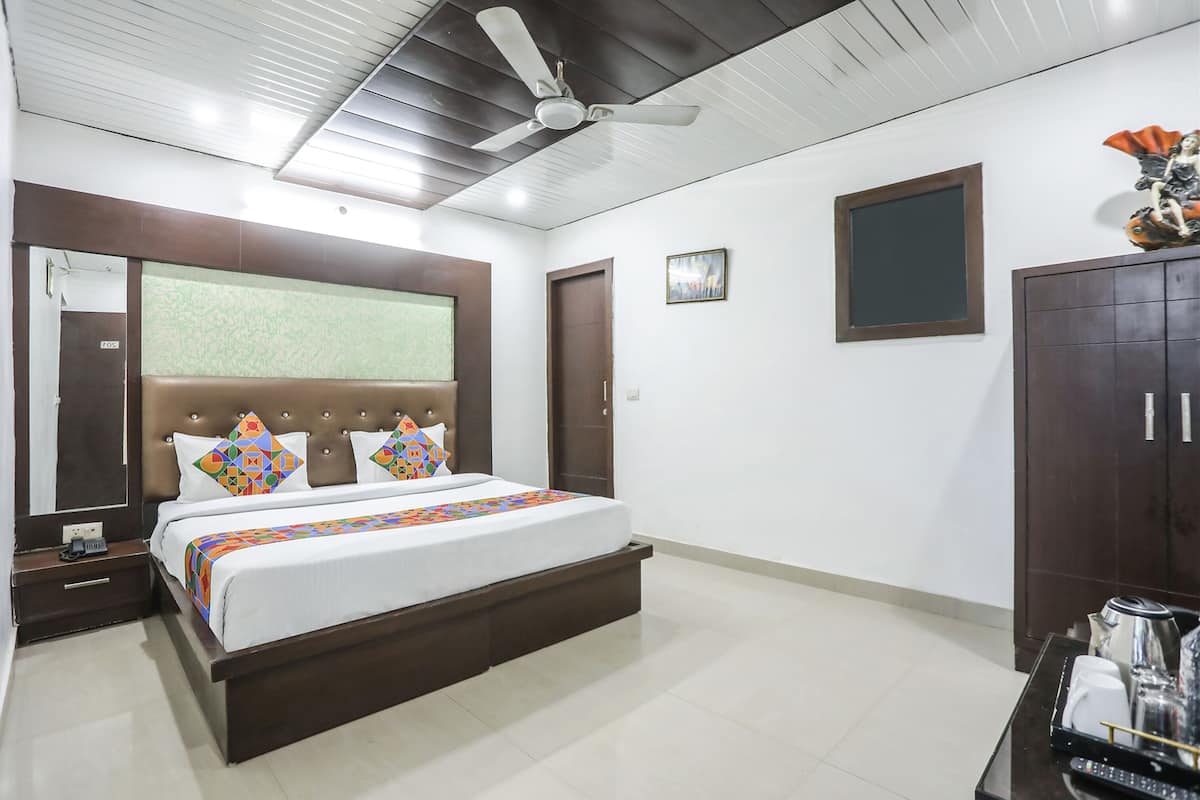 Phòng Deluxe | Bộ trải giường bằng vải cotton Ai Cập, bộ đồ giường cao cấp 