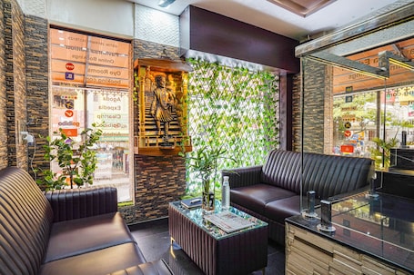 Sala de estar en el lobby