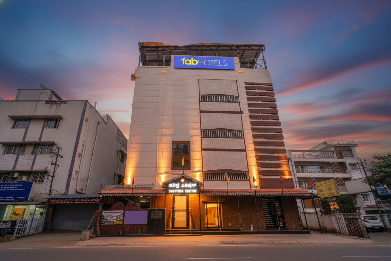 Façade de l’hébergement