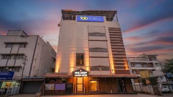 Voorkant van accommodatie