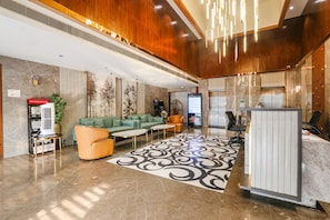 Sitzecke in der Lobby