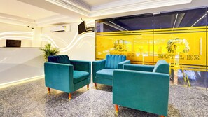 Lobby sitting area - Fabhotel Prime D2 (New Delhi)