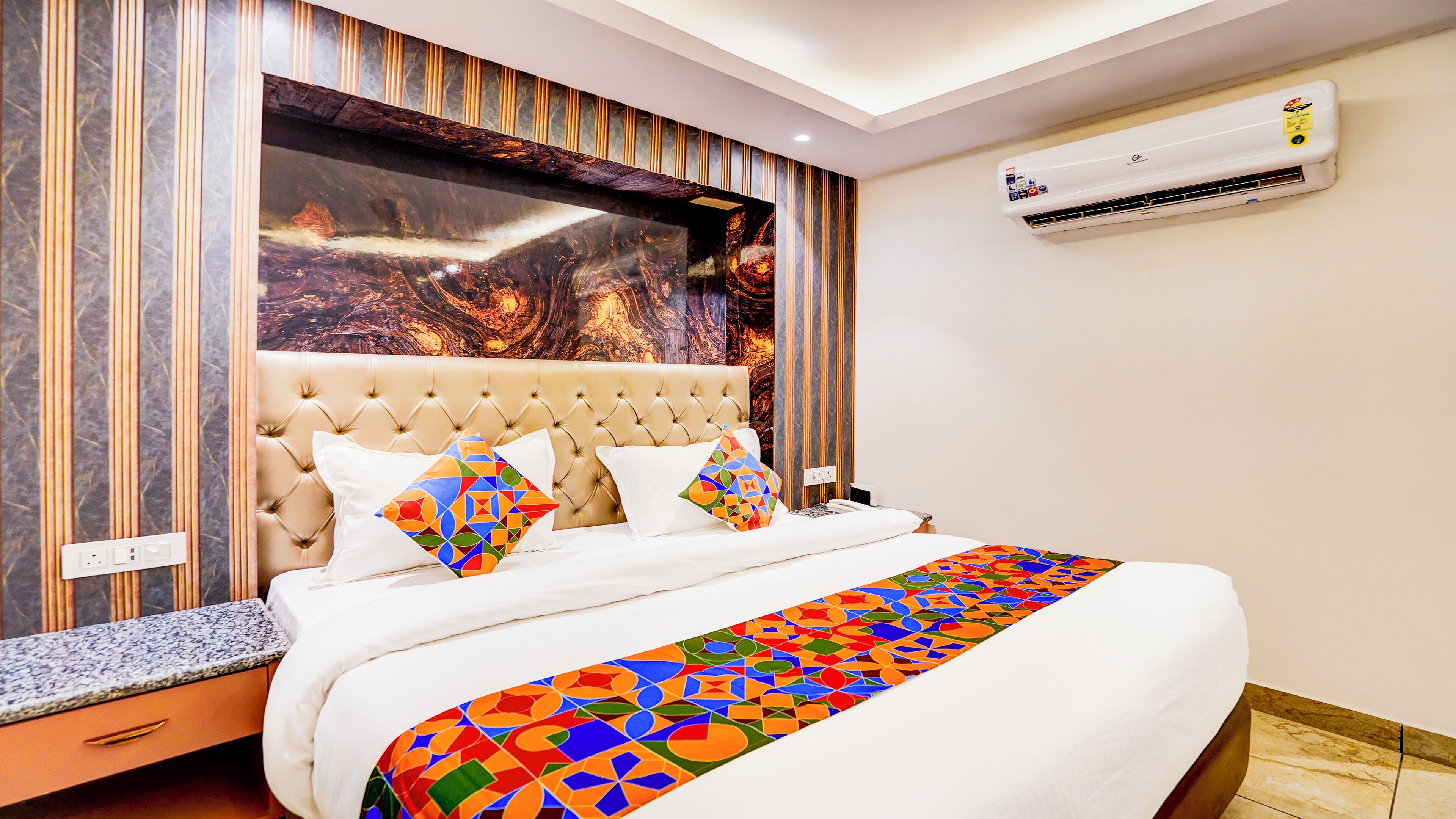 Habitación Deluxe | Sábanas de algodón egipcio y ropa de cama de alta calidad 