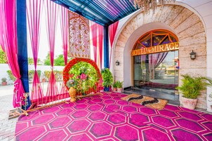 Entrada de la propiedad