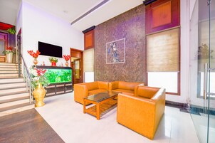 Sala de estar en el lobby