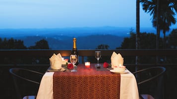 Couples dining