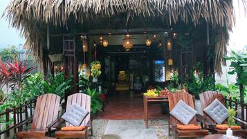 Fachada de la propiedad