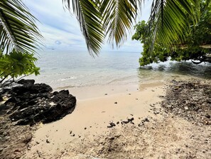 Sun-loungers, beach towels