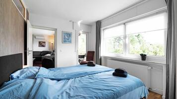 3 Schlafzimmer, BĂŒgeleisen/BĂŒgelbrett, kostenloses WLAN, BettwĂ€sche