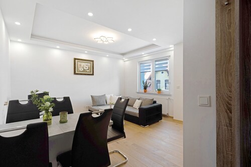 Ferienwohnung Lutherstadt 2 mit gemeinsamer Terrasse und WLAN