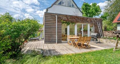 Ferienhaus 'Ferienhaus Im Vorwerk Nickern' mit privater Terrasse, privatem Garten und WLAN