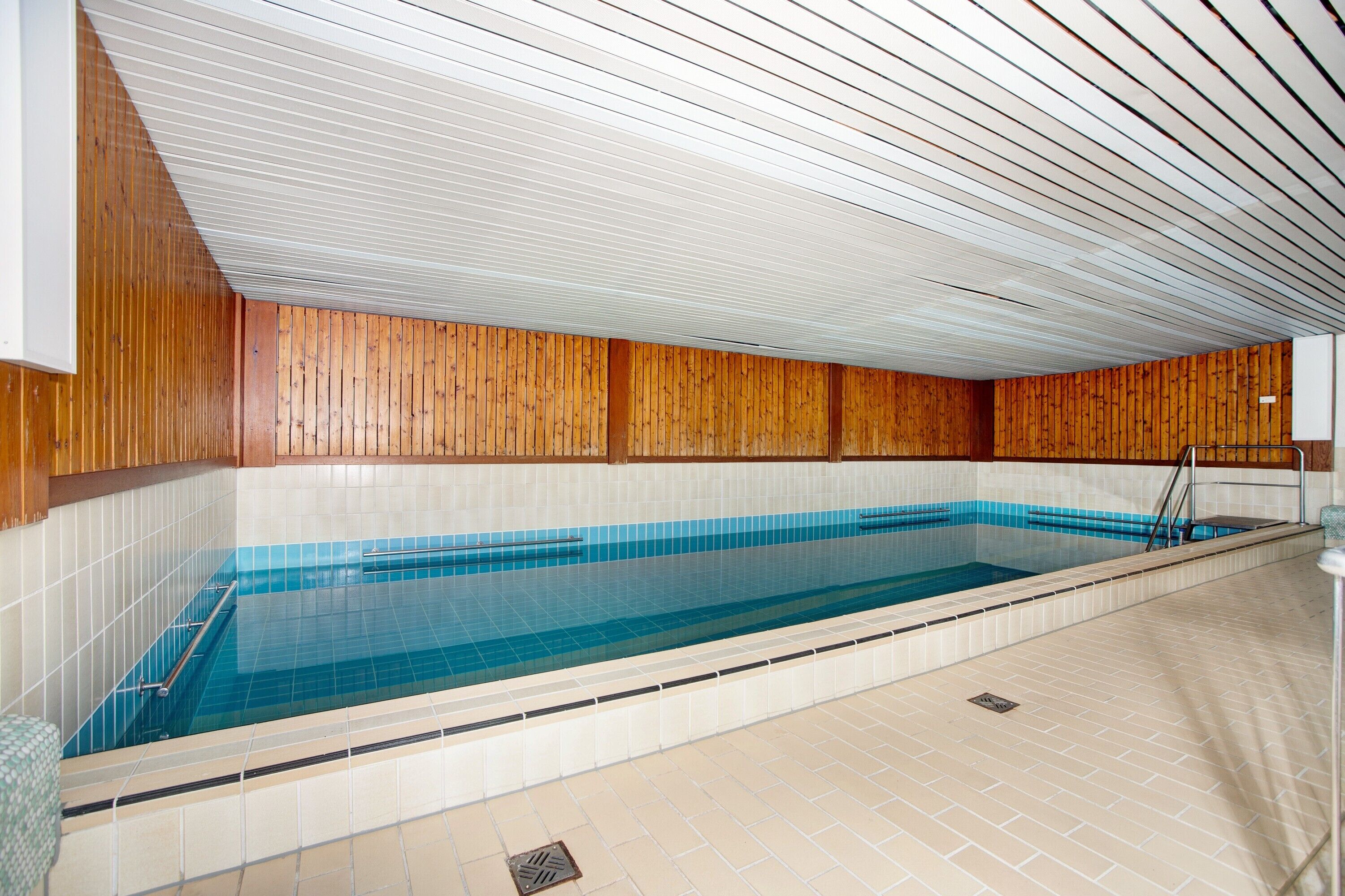 Indoor pool, a heated pool