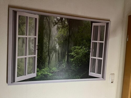 Maison de vacances 'Urige Idyllische Hütte Mit Sauna' avec jardin privé