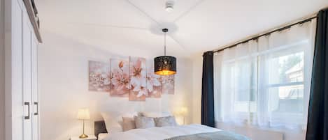 1 Schlafzimmer, kostenloses WLAN, Bettwäsche