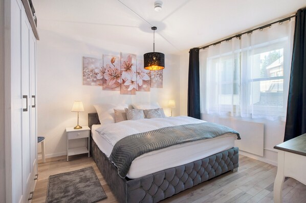 1 soverom, wi-fi (inkludert) og sengetøy