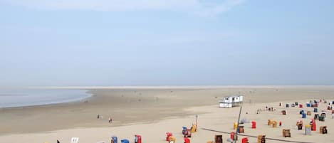 Vlak bij het strand