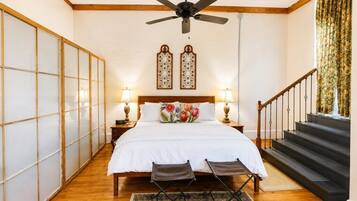 1 habitación, tabla de planchar con plancha, wifi y ropa de cama