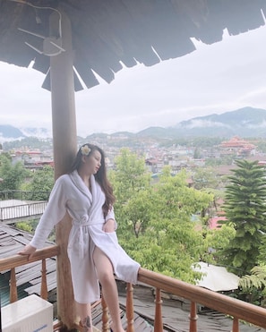 Luxury-Zimmer | Blick vom Balkon