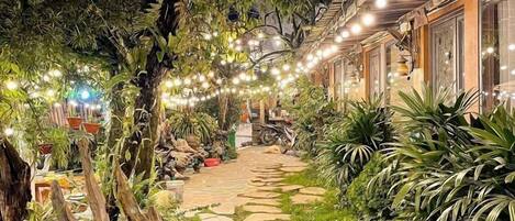 Entrada al alojamiento