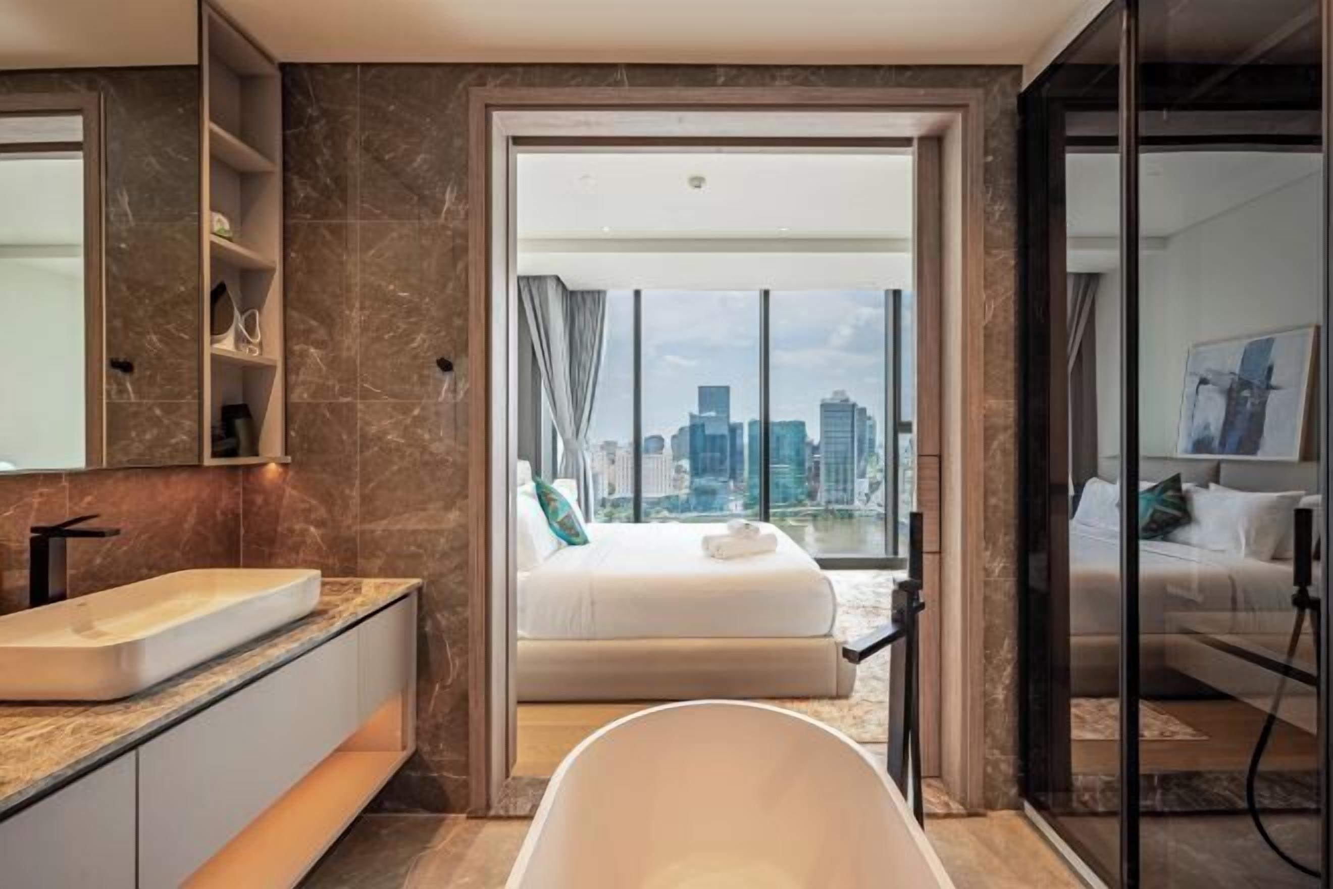 Premium bedding, pillowtop beds, individually decorated