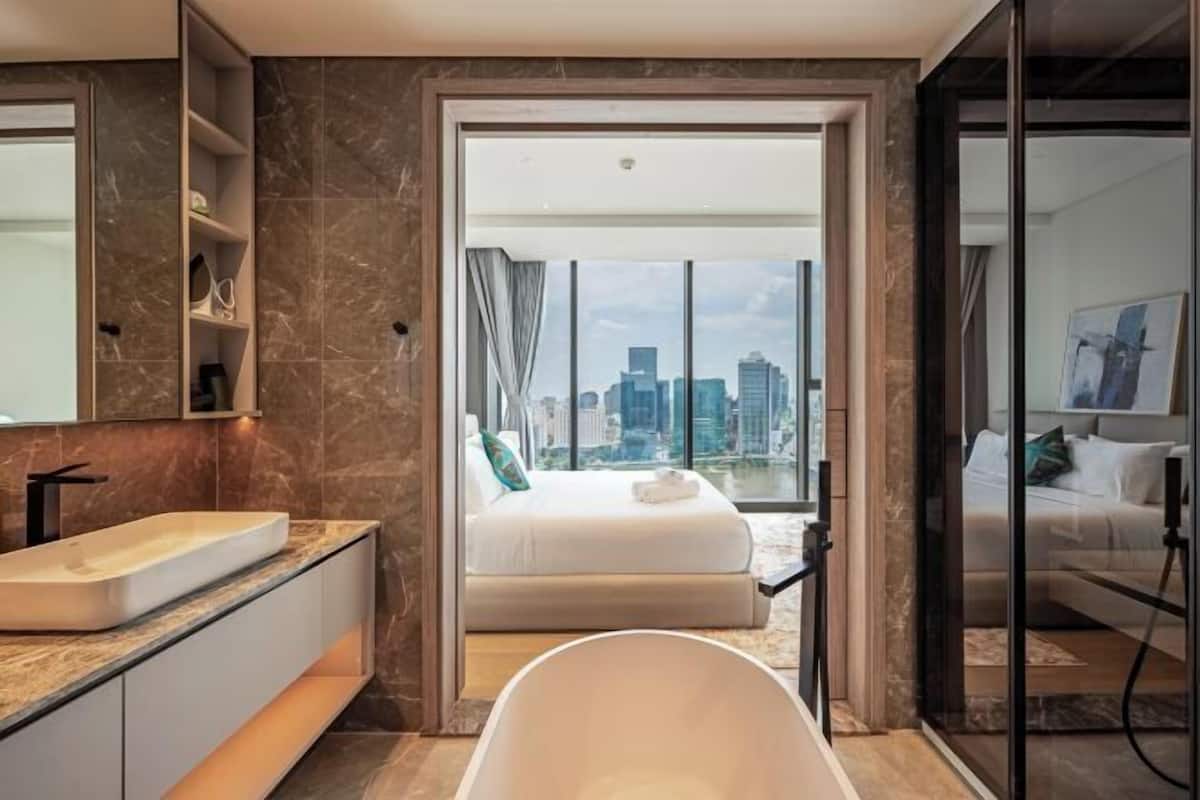 Premium bedding, pillowtop beds, individually decorated