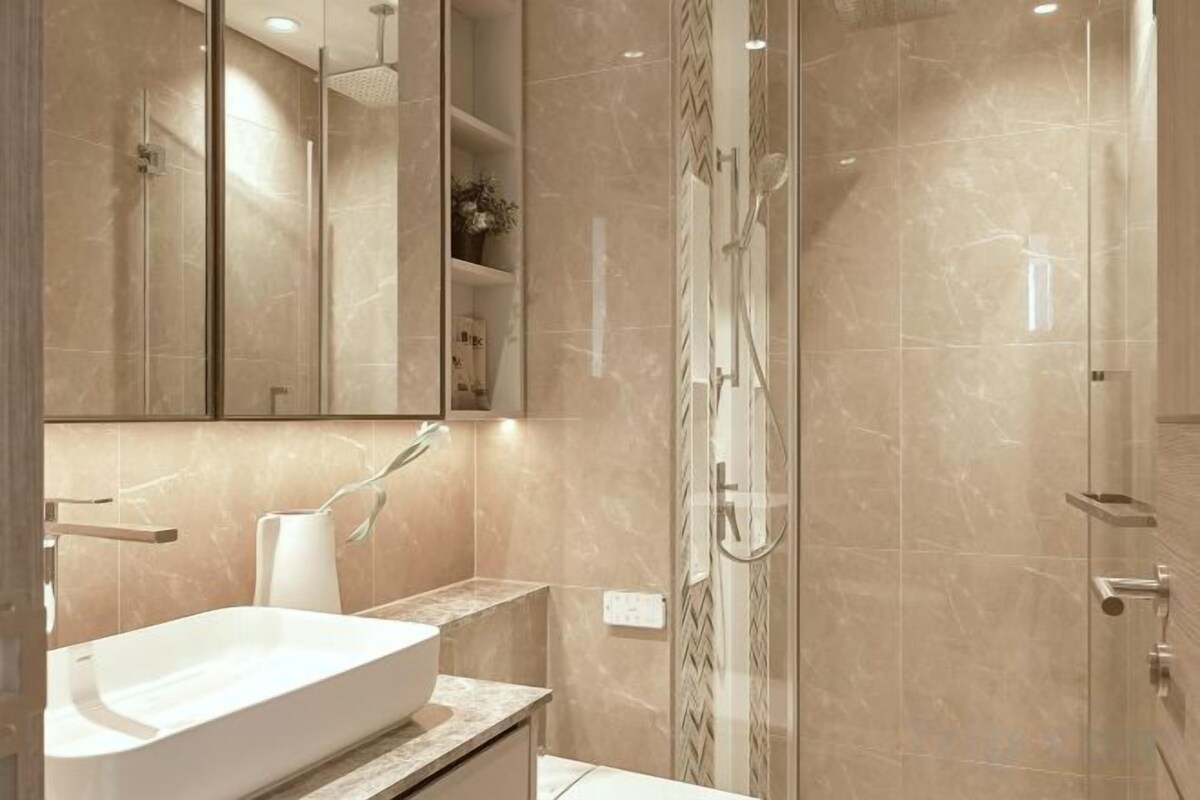 Regadera, regadera tipo lluvia, amenidades de baño gratuitas 
