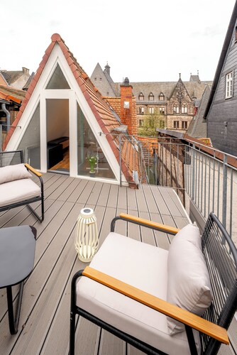 Himmlische Altstadt-maisonette mit Dachterrasse