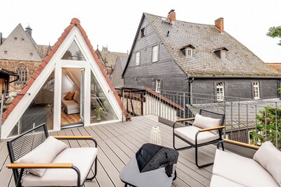Himmlische Altstadt-maisonette mit Dachterrasse