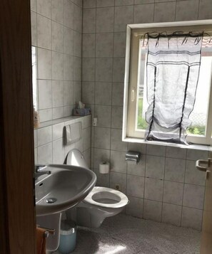 Shower, towels