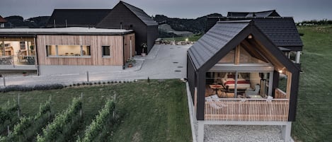 Chalet Exclusif, vue vignoble | 1 chambre, literie de qualité supérieure, minibar