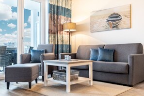 Smart TV, stereo - Sea View Villa Großenbrode, Sea View Apartment (Großenbrode)