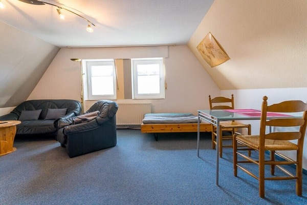Ferienwohnung Rupprecht, (Rheine)-Wohnbereich mit Schlafmöglichkeit