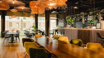 Sala de estar en el lobby