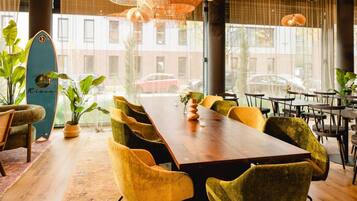 Sitteområde i lobbyen