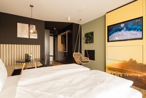 Apartment Copacabana, Balkon | Allergikerbettwaren, Zimmersafe, Schreibtisch