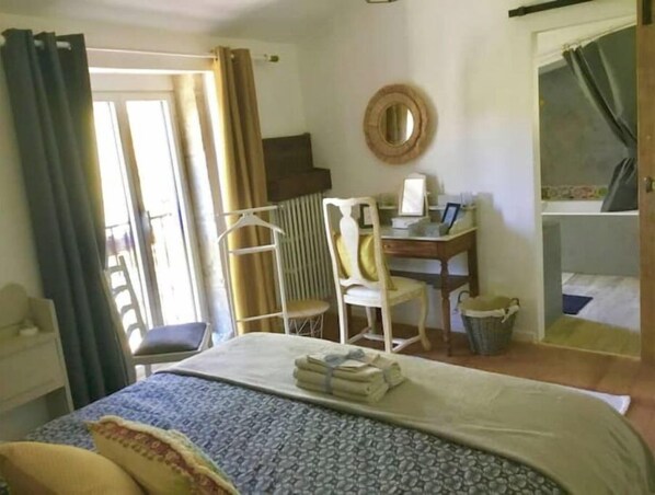 1 slaapkamer, beddengoed
