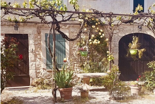 Terrace/patio - Oud Wijnhuis Mas (Sénas)