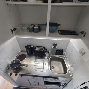 Fridge, microwave, stovetop, electric kettle - Central London - Studio  (London)