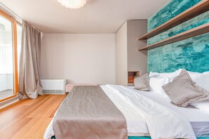 3 chambres, fer et planche Ă repasser, Wi-Fi gratuit, draps fournis