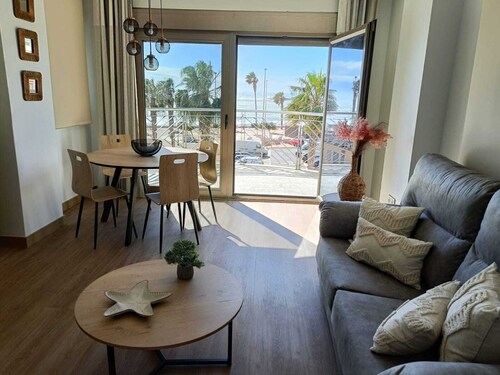 201apartamento SAN Nicolas Adriatico-balcon Apartamento Vacacional Frente al mar
