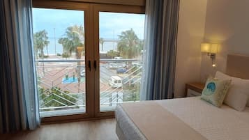 2 slaapkamers, een strijkplank/strijkijzer