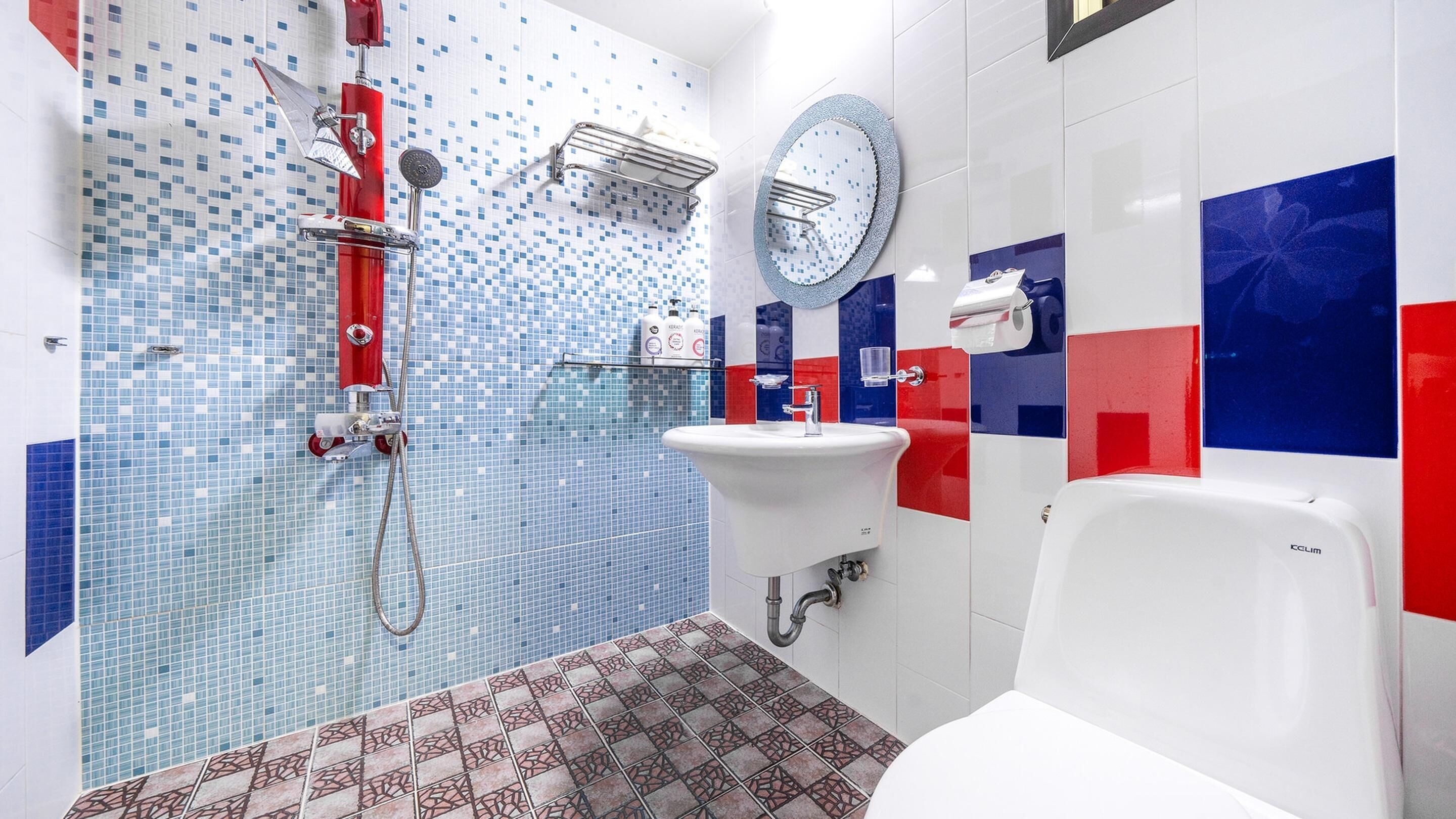 Basic Room, 1 Bedroom (Lailac pension) | Bathroom | Towels