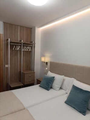 2 bedrooms, iron/ironing board