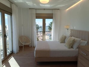 2 makuuhuonetta, silitysrauta/-lauta